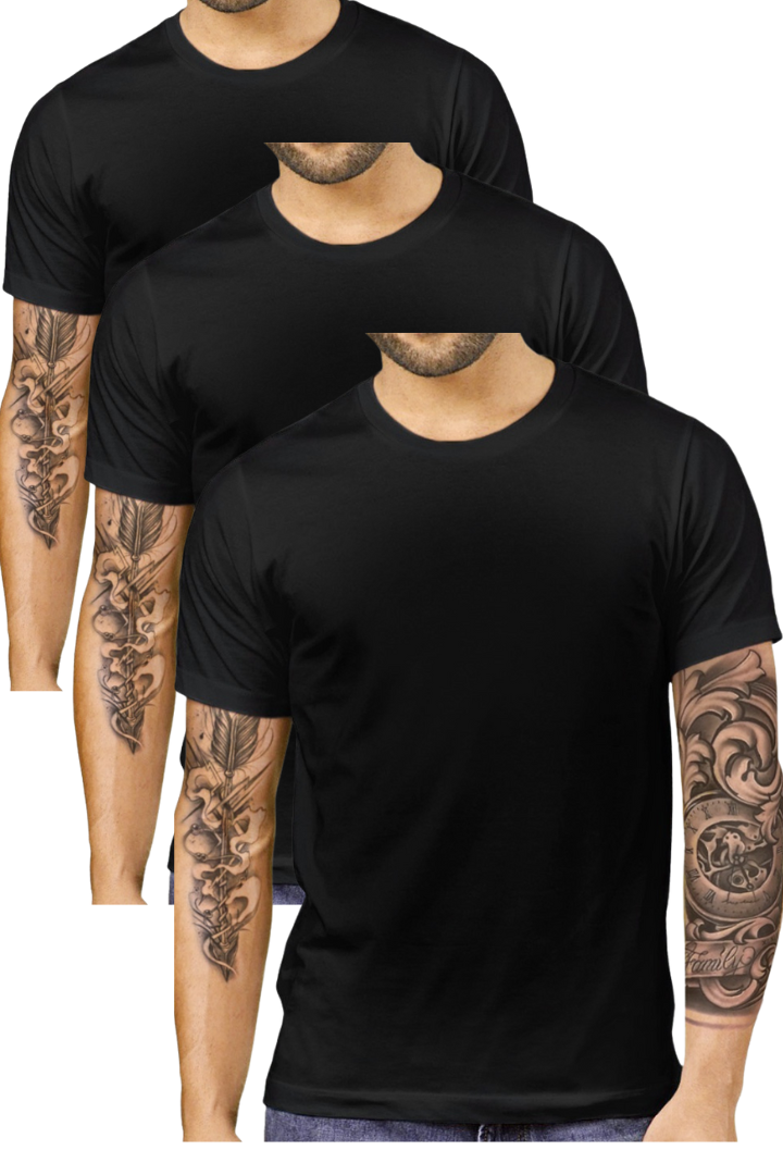 Kit 5 Blusas Masculina Dry Fit Academia
